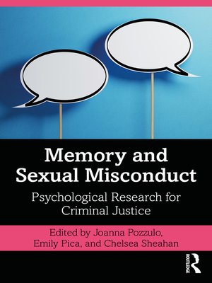 cover image of Memory and Sexual Misconduct